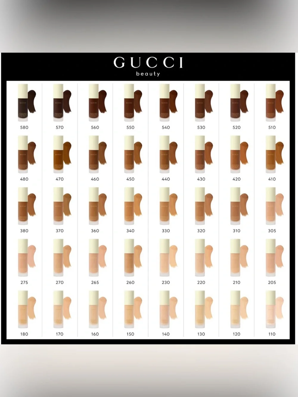 210N Gucci Éternité de Beauté Foundation (Fair Medium W/ Neutral Undertones